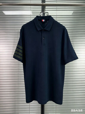 Thom Browne Short-Sleeve Shirt, Size M